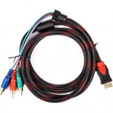 Кабель мультимедійний HDMI to 3xRCA 1.8m 1.3v CHARMOUNT (70018)