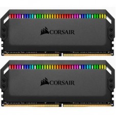 Модуль пам'яті для комп'ютера DDR4 16GB (2x8GB) 3466 MHz Dominator Platinum RGB Black CORSAIR (CMT16GX4M2C3466C16)