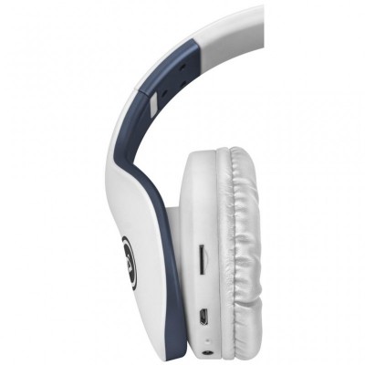 Навушники Defender FreeMotion B525 Bluetooth White-Blue (63526)
