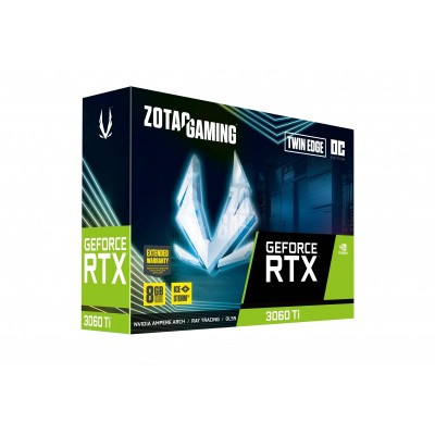 Відеокарта ZOTAC GeForce RTX 3060 Ti 8GB GDDR6 Twin Edge OC LHR