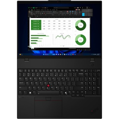 Ноутбук Lenovo ThinkPad L16-G1 16" WUXGA IPS AG, Intel U5-125U, 32GB, F1TB, UMA, DOS, чорний