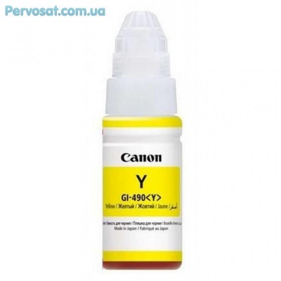 Контейнер з чорнилом Canon GI-490 Yellow 70ml (0666C001)