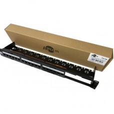 Патч-панель 19" 24хRJ-45 UTP 1U cat.6, в зборі з Keystone, Organizer Atcom (P6148) Патч-панель 19" 24хRJ-45 UTP 1U cat.6, в зборі з Keystone, Organizer Atcom (P6148)