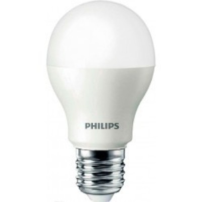 Philips LEDBulb E27 9.5-60W 230V 4000K A60/PF CorePro