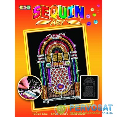 Sequin Art Набор для творчества ORANGE Музыкальный автомат