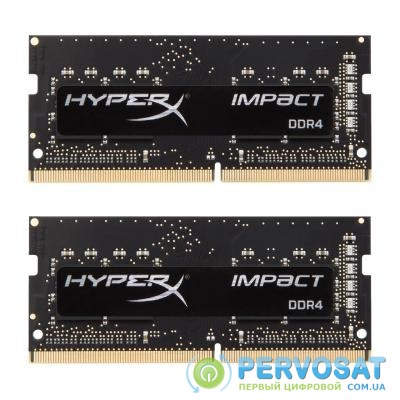Модуль памяти для ноутбука SoDIMM DDR4 16GB (2x8GB) 2400 MHz HyperX Impact HyperX (Kingston Fury) (HX424S14IB2K2/16)