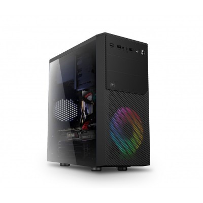 Комп’ютер персональний 2E Binary AMD Athlon 3000G/A320/8/240F+1000/RX560-4/Win10H/RD850/500W