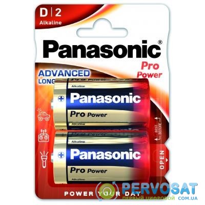 Батарейка PANASONIC D LR20 Pro Power * 2 (LR20XEG/2BP)