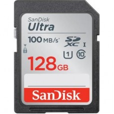 Карта пам'яті SANDISK 128GB SDXC class 10 UHS-I Ultra (SDSDUNR-128G-GN6IN) Карта пам'яті SANDISK 128GB SDXC class 10 UHS-I Ultra (SDSDUNR-128G-GN6IN)