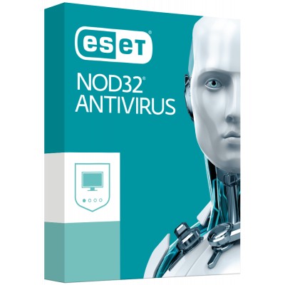 Антивирус ESET NOD32 Antivirus для 20 ПК, лицензия на 1year (16_20_1)