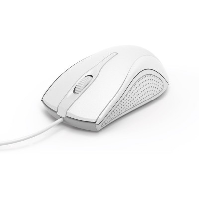 Миша Hama MC-200 USB-A, білий