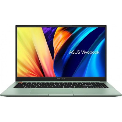 Ноутбук ASUS Vivobook S 15 K3502ZA-BQ407 15.6&quot; FHD IPS, Intel i5-12500H, 16GB, F512GB, UMA, NoOS, Зелений