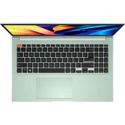 Ноутбук ASUS Vivobook S 15 K3502ZA-BQ407 15.6&quot; FHD IPS, Intel i5-12500H, 16GB, F512GB, UMA, NoOS, Зелений