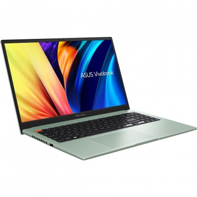 Ноутбук ASUS Vivobook S 15 K3502ZA-BQ407 15.6&quot; FHD IPS, Intel i5-12500H, 16GB, F512GB, UMA, NoOS, Зелений