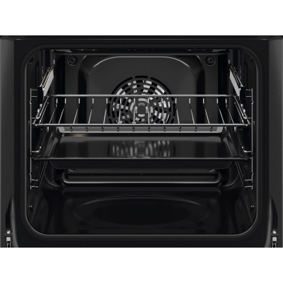 Духова шафа Electrolux електрична, 65л, A, дисплей, конвекція, чорний