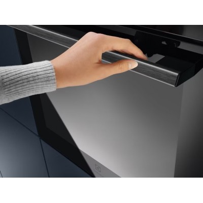 Духова шафа Electrolux електрична, 70л, А++, пара, дисплей, конвекція, ф-ція пароварки, телескопічні напрямні, чорний