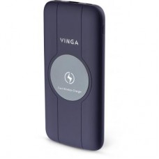 Батарея універсальна Vinga 10000 mAh Wireless QC3.0 PD soft touch purple (BTPB3510WLROP) Батарея універсальна Vinga 10000 mAh Wireless QC3.0 PD soft touch purple (BTPB3510WLROP)