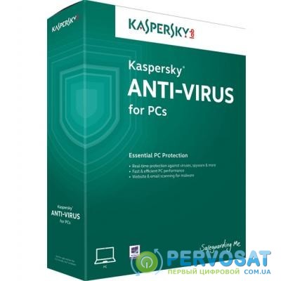 Антивирус Kaspersky Anti-Virus 1 ПК 1 year Base License Eastern Europe Edition. (KL1171OCAFS)