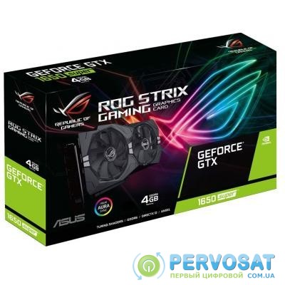 Видеокарта ASUS GeForce GTX1650 SUPER 4096Mb ROG STRIX GAMING (ROG-STRIX-GTX1650S-4G-GAMING)
