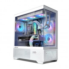 Корпус Zalman Chronix без БЖ, 1xUSB3.0, 1xUSB2.0, 1x Type C, 2x120мм ARGB Reverse, 1x120мм ARGB, VGA 410мм, LCS ready, TG Side/Front Panel, ATX, білий Корпус Zalman Chronix без БЖ, 1xUSB3.0, 1xUSB2.0, 1x Type C, 2x120мм ARGB Reverse, 1x120мм ARGB, VGA 410мм, LCS ready, TG Side/Front Panel, ATX, білий