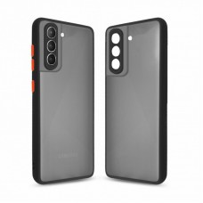 Чохол до моб. телефона MakeFuture Samsung S21 Frame (Matte PC+TPU) Black (MCMF-SS21BK) Чохол до моб. телефона MakeFuture Samsung S21 Frame (Matte PC+TPU) Black (MCMF-SS21BK)