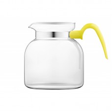 Заварник Termisil Maja, 1850мл, бочка, боросилікатне скло+пластик, лайм Заварник Termisil Maja, 1850мл, бочка, боросилікатне скло+пластик, лайм