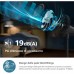 Вентилятор Philips підлоговий Series 3000, 40см, 48Вт, керування через смартфон, регулювання висоти, чорний
