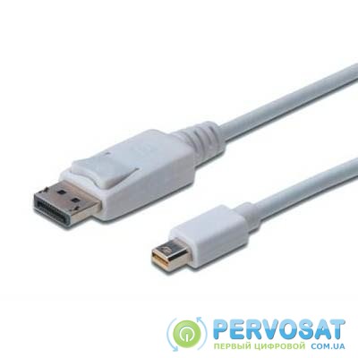 Кабель мультимедийный miniDisplayPort to DisplayPort 2.0m DIGITUS (AK-340102-020-W)