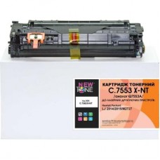 Тонер-картридж NewTone HP LJ 1320/P2015/M2727, Q7553X/Q5949X (NT-KT-Q7553X)