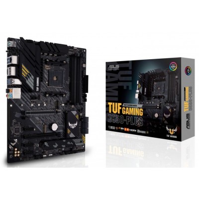 Материнcька плата ASUS TUF_GAMING_B550-PLUS sAM4 B550 4xDDR4 M.2 HDMI-DP ATX