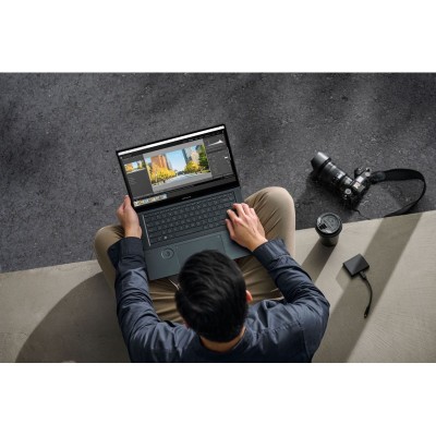 Ноутбук ASUS Zenbook Pro 16X UX7602ZM-ME159 16" 4K OLED Touch, Intel i7-12700H, 32GB, F1TB, NVD3060-6, NoOS, Чорний