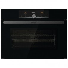Духова шафа Gorenje електрична компактна, 50л, A+, дисплей, ф-ція мікрохвиль, чорний Духова шафа Gorenje електрична компактна, 50л, A+, дисплей, ф-ція мікрохвиль, чорний