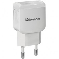 Зарядний пристрій Defender EPA-02 white, 1 USB, 5V / 1A (83839) Зарядний пристрій Defender EPA-02 white, 1 USB, 5V / 1A (83839)