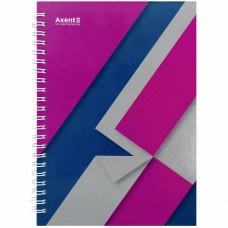 Блокнот Axent на спіралі тверда обкл., А5, 96арк. №15 (8032-15-A) Блокнот Axent на спіралі тверда обкл., А5, 96арк. №15 (8032-15-A)