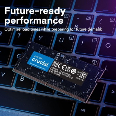 Пам'ять ноутбука Crucial DDR5 16GB 5600 Пам'ять ноутбука Crucial DDR5 16GB 5600