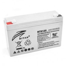 Батарея до ДБЖ Ritar RT6120A, 6V-12Ah (RT6120A) Батарея до ДБЖ Ritar RT6120A, 6V-12Ah (RT6120A)