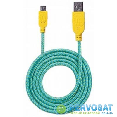 Дата кабель USB 2.0 AM to Micro 5P 1.8m Manhattan (352703)