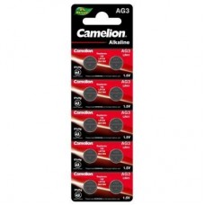Батарейка AG3 / LR736 / LR41 / V3GA Alkaline * 10 Camelion (AG3-BP10) Батарейка AG3 / LR736 / LR41 / V3GA Alkaline * 10 Camelion (AG3-BP10)