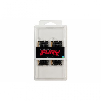 Модуль памяти для ноутбука SoDIMM DDR4 16GB (2x8GB) 2666 MHz Fury Impact Kingston Fury (ex.HyperX) (KF426S15IBK2/16)