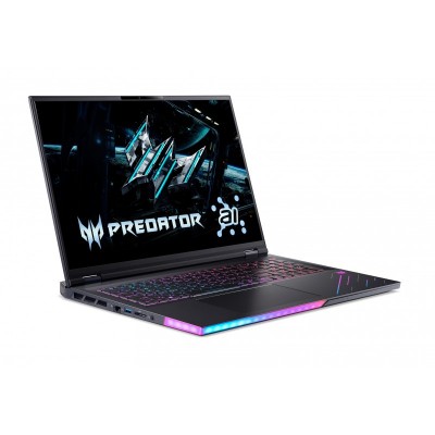 Ноутбук Acer Predator Helios 18 PH18-73 18" WQUXGA IPS, Intel U9-275HX, 96GB, F4TB, NVD5090-24, Win11P, чорний