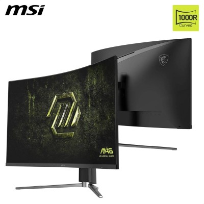 Монітор MSI 31.5" MAG 325CQPF-E18 2xHDMI, DP, Audio, VA, 2560x1440, 180Hz, 0.5ms, sRGB 111%, CURVED, AdaptiveSync, HAS