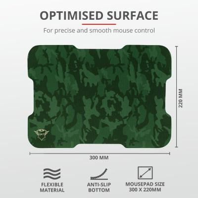 Мышка Trust GXT 781 Rixa Camo Mouse & Pad USB Camouflage (23611)