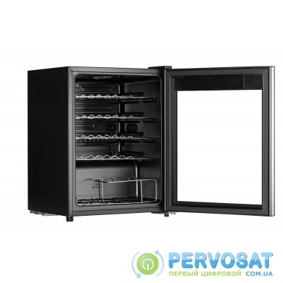Холодильник для вина ARDESTO WCF-M24, 64.2см, 1 дв., Холод.відд. - 66л, ST, Темп.зон - 1, Чорний