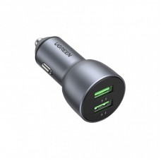 Зарядний пристрій Ugreen CD213 36W 2xUSB QC 3.0 3A Car Charger (Dark Blue) (10144) Зарядний пристрій Ugreen CD213 36W 2xUSB QC 3.0 3A Car Charger (Dark Blue) (10144)