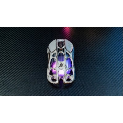 Миша GravaStar Mercury M1 Pro, magnesium alloy body, BT/WL/USB-A, 4K, RGB, Battle-Worn