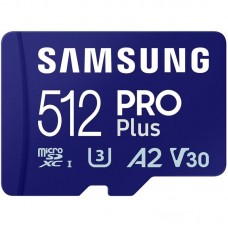 Карта пам'яті Samsung microSDXC 512GB C10 UHS-I R180MB/s PRO Plus Карта пам'яті Samsung microSDXC 512GB C10 UHS-I R180MB/s PRO Plus