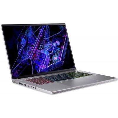 Ноутбук Acer Predator Triton Neo 16 PTN16-51 16" WQXGA, Intel U9-185H, 32GB, F1TB, NVD4060-8, Lin, сріблястий