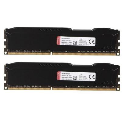 Модуль памяти для компьютера DDR3 8Gb (2x4GB) 1866 MHz HyperX Fury Black HyperX (Kingston Fury) (HX318C10FBK2/8)