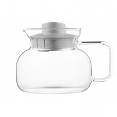 Заварник Termisil Maja, 1000мл, боросилікатне скло, пластик, сірий, прозорий Заварник Termisil Maja, 1000мл, боросилікатне скло, пластик, сірий, прозорий