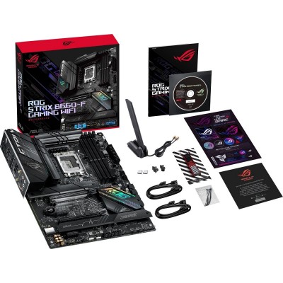 Материнcька плата ASUS ROG STRIX B660-F GAMING WIFI s1700 B660 4xDDR5 M.2 HDMI DP Wi-Fi BT ATX